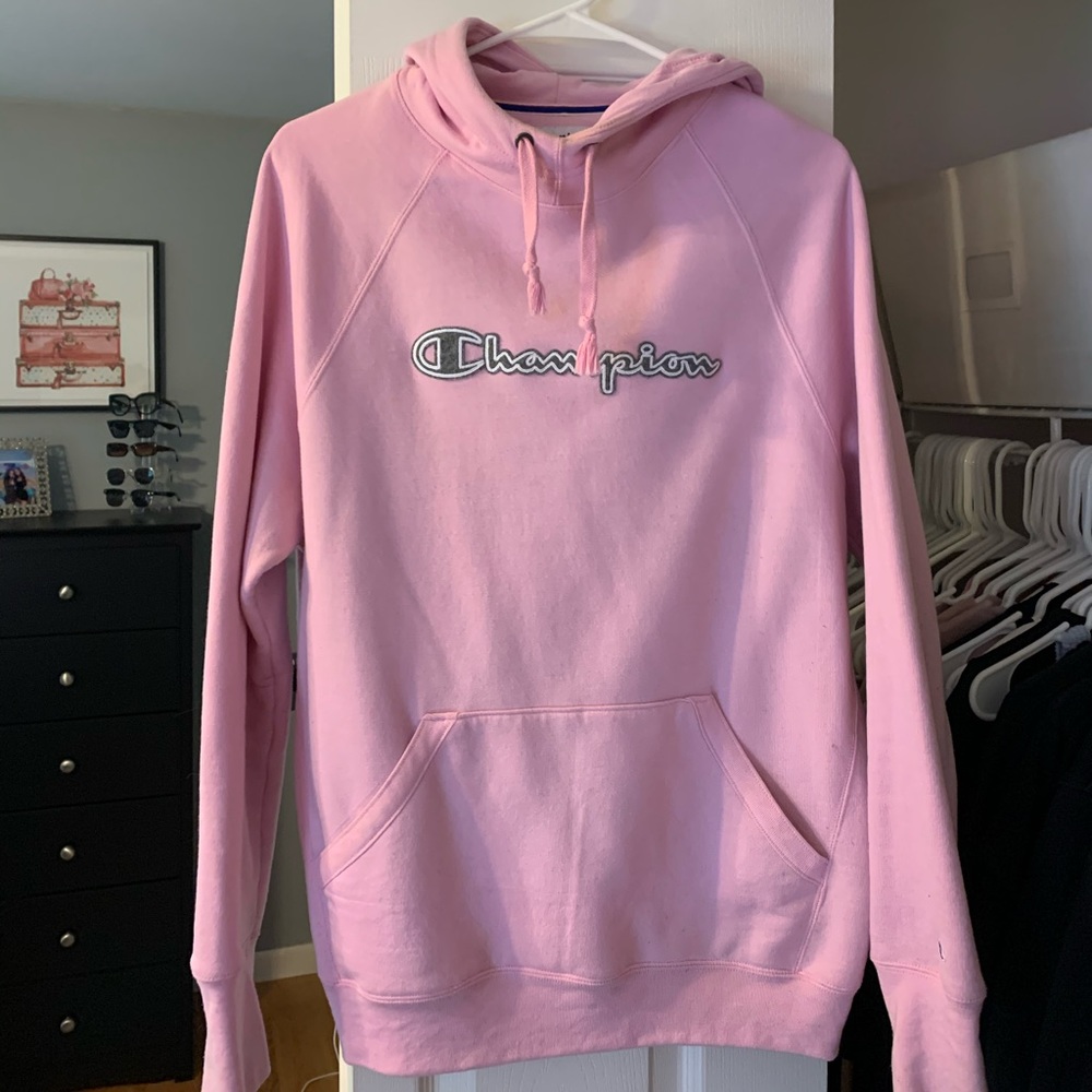 Pink Champion sweatshirt